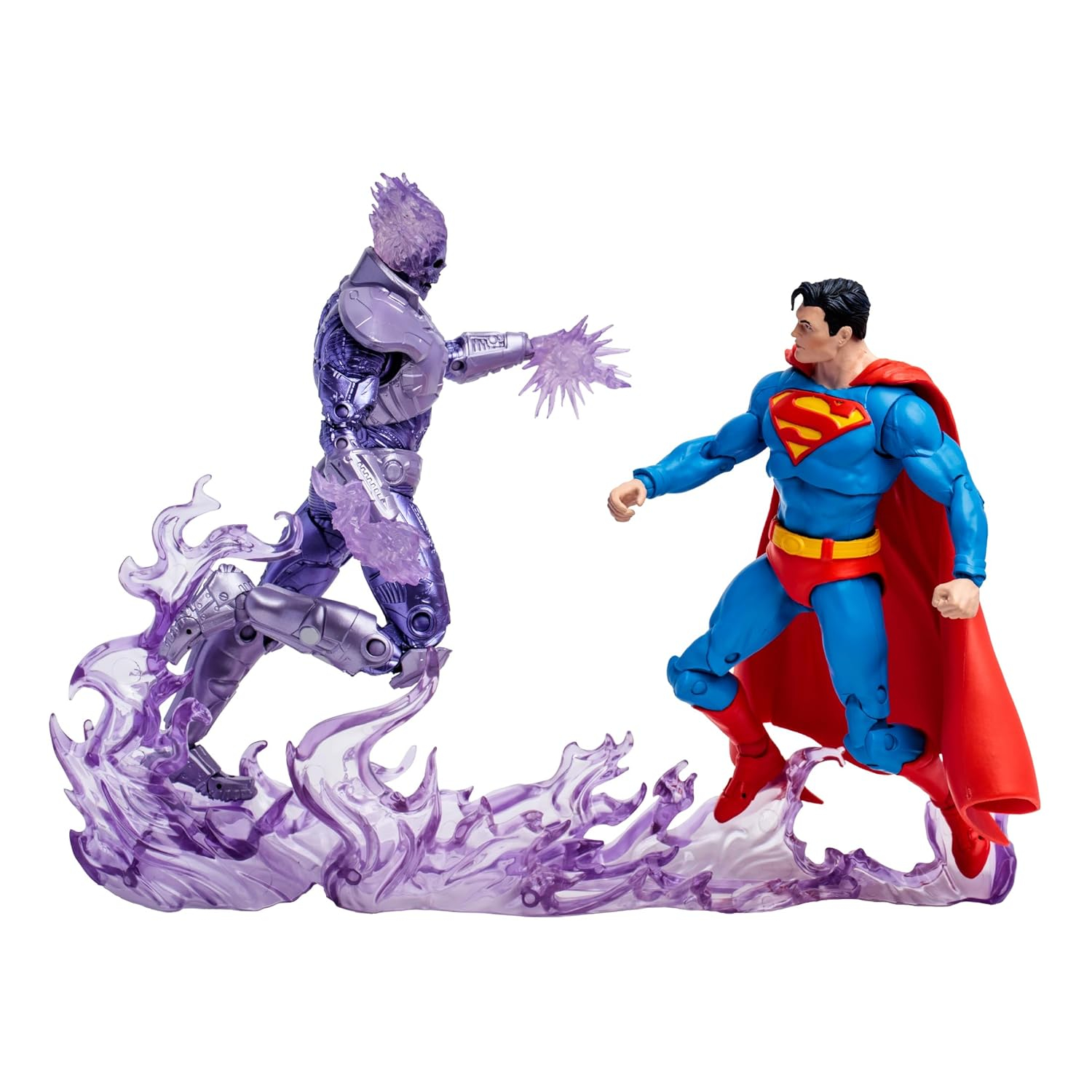 McFarlane Toys DC Gold Label Atomic Skull vs. Superman Action Figure, 2 Pack