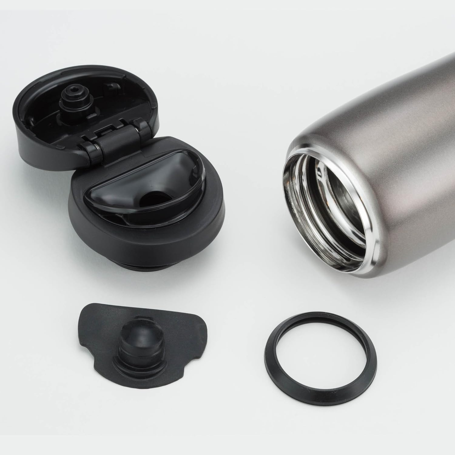 12 oz Black Stainless Steel Vacuum Insulated Travel Mug