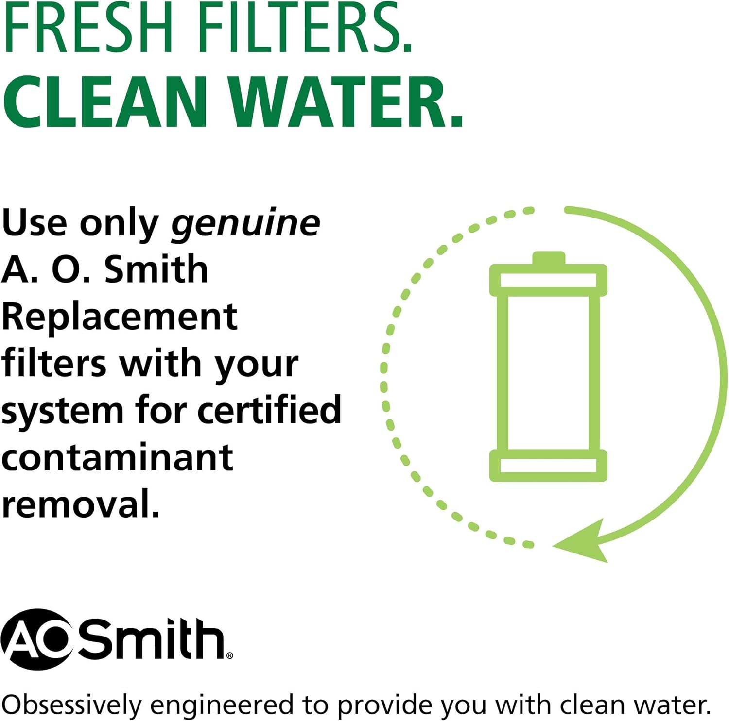 10" White Carbon Block Sediment Water Filter Cartridge - 2 Pack