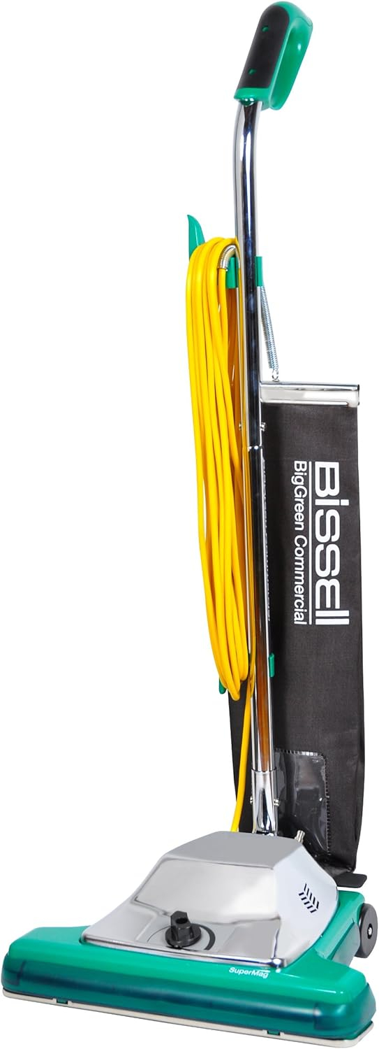 Bissell Biggreen Commercial-BG102 16-in Pro Shake Bag Less Commercial Upright Vacuum