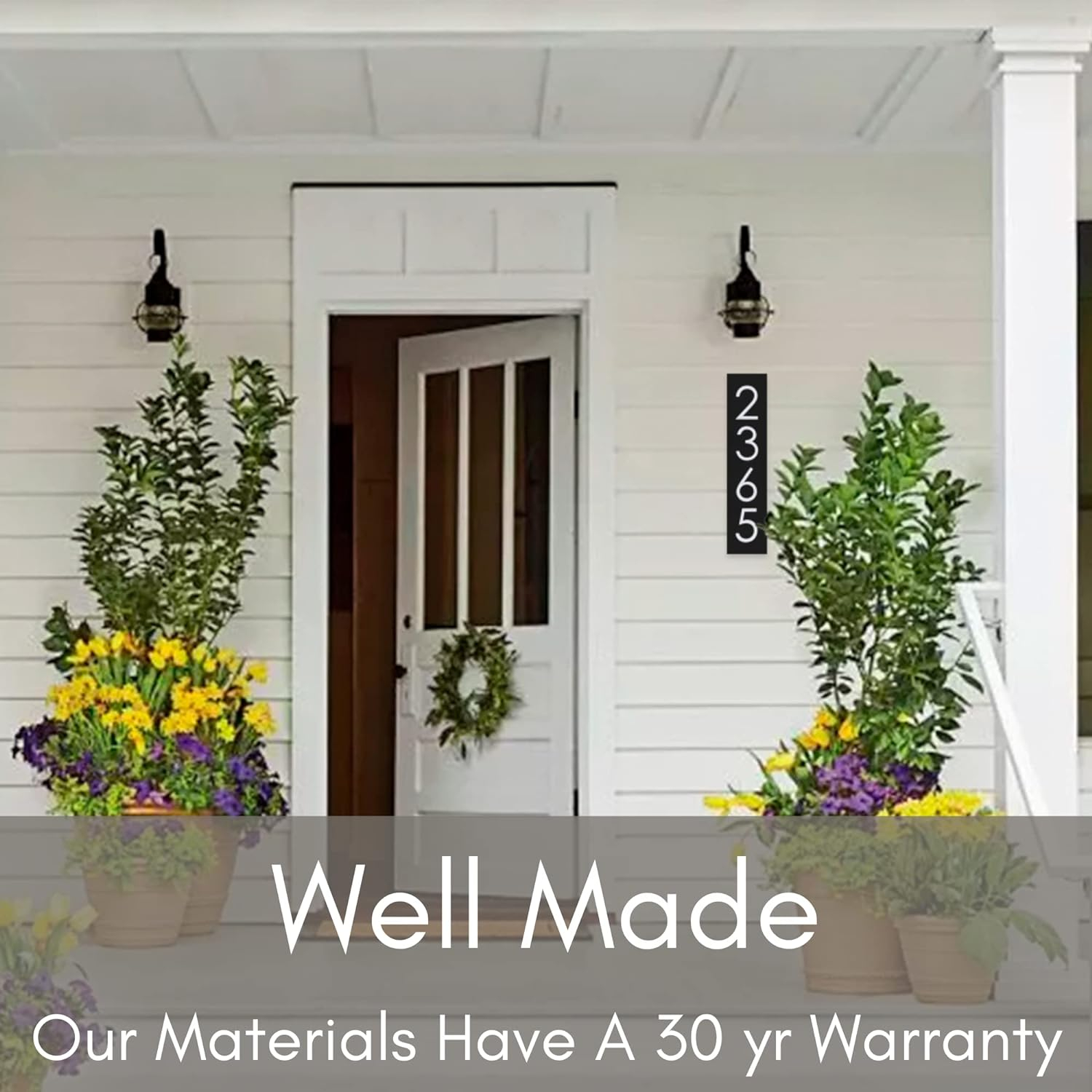 House Address Plaque For Outside Address Sign Numbers House Numbers Plaque Address Plaque For House Numbers