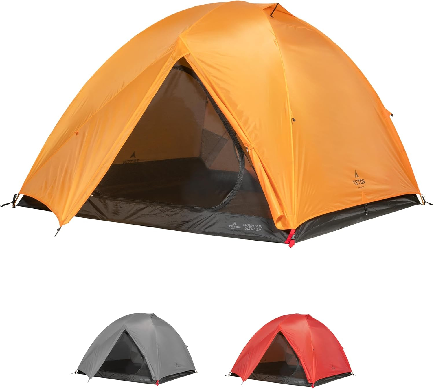 TETON Sports Mountain Ultra Tent; 3 Person Backpacking Dome Tent for Camping; Yellow (2007YL)
