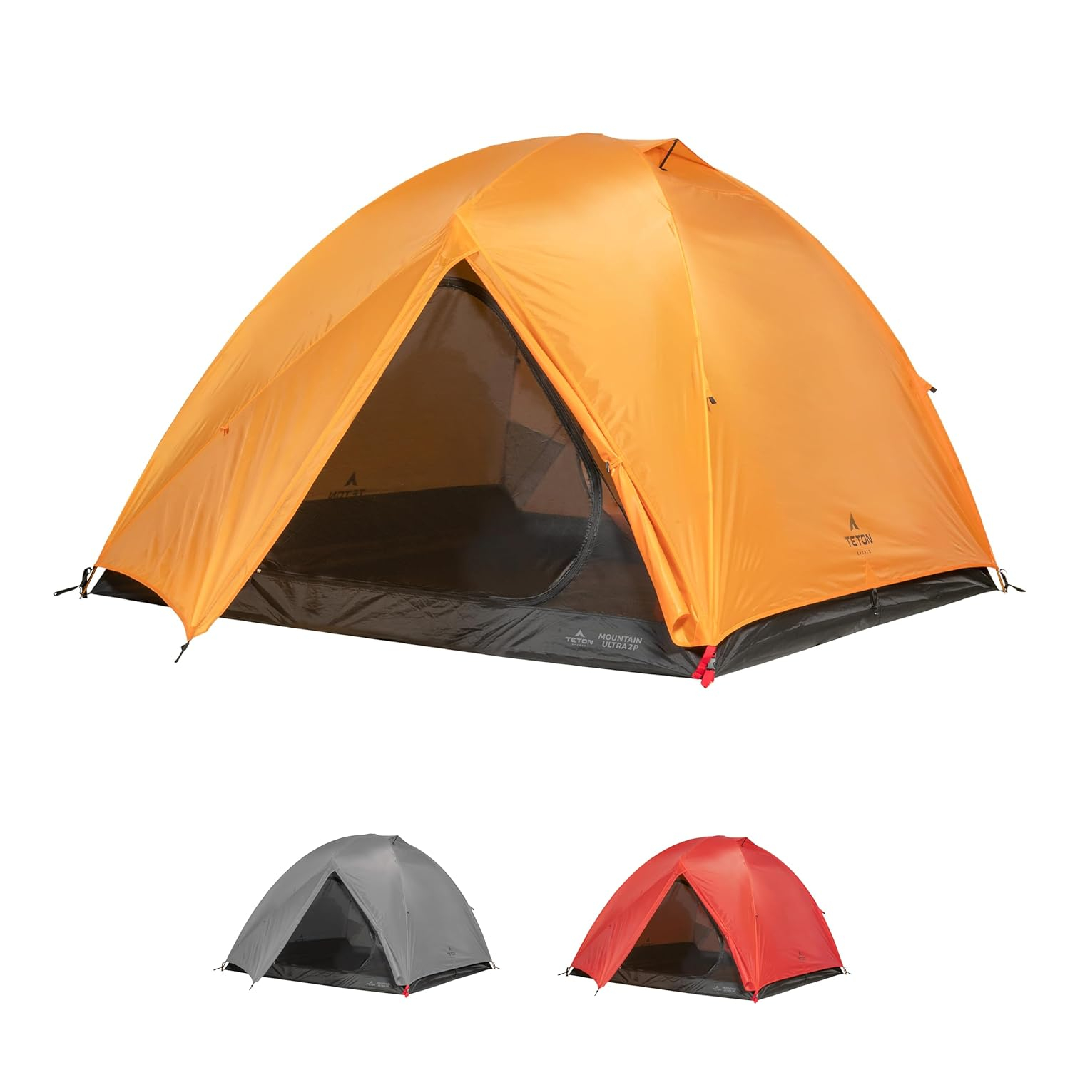 TETON Sports Mountain Ultra Tent; 3 Person Backpacking Dome Tent for Camping; Yellow (2007YL)