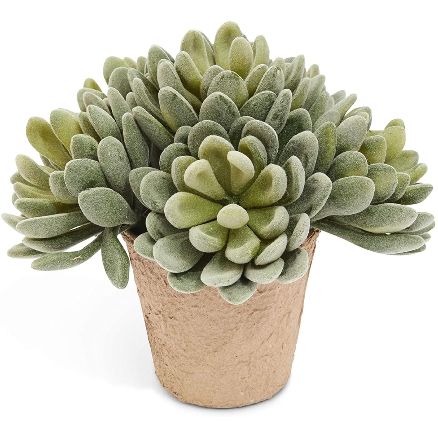 6 Pack Artificial Succulents Picks, 5 inch Faux Unpotted Echeveria Fake Succulent Plants, Green
