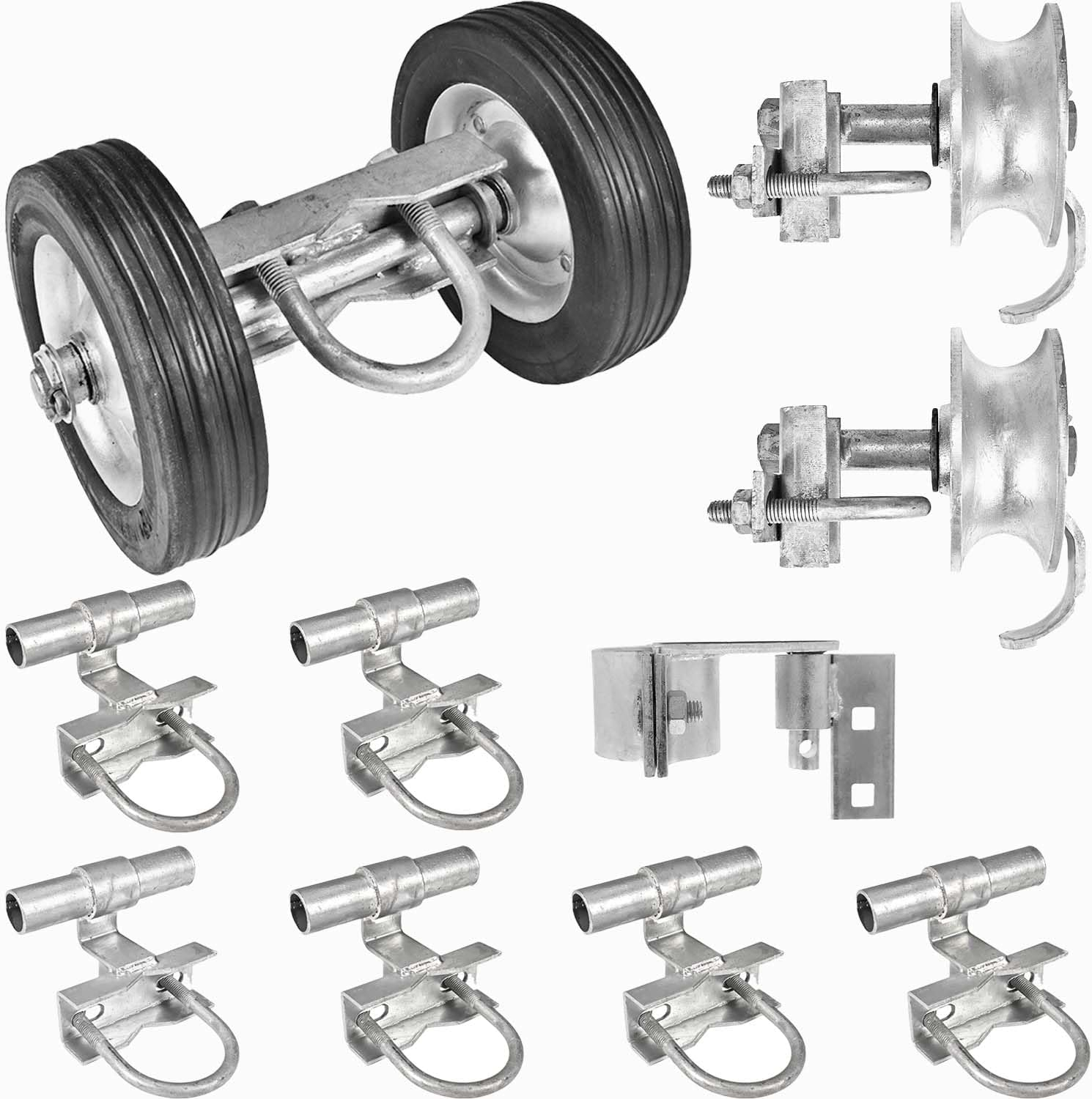 Rolling Gate Hardware Kit for Chain Link Sliding Gates