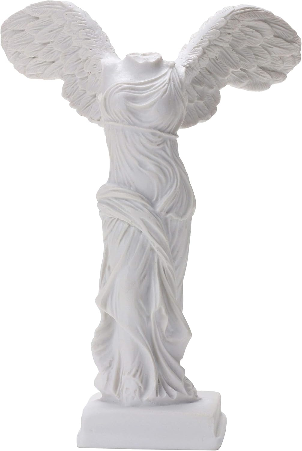 Winged Victory Goddess Statue Victory Of Samothrace Sculpture Resin Roman Greek Victoria Figurine For Home Office Decor White