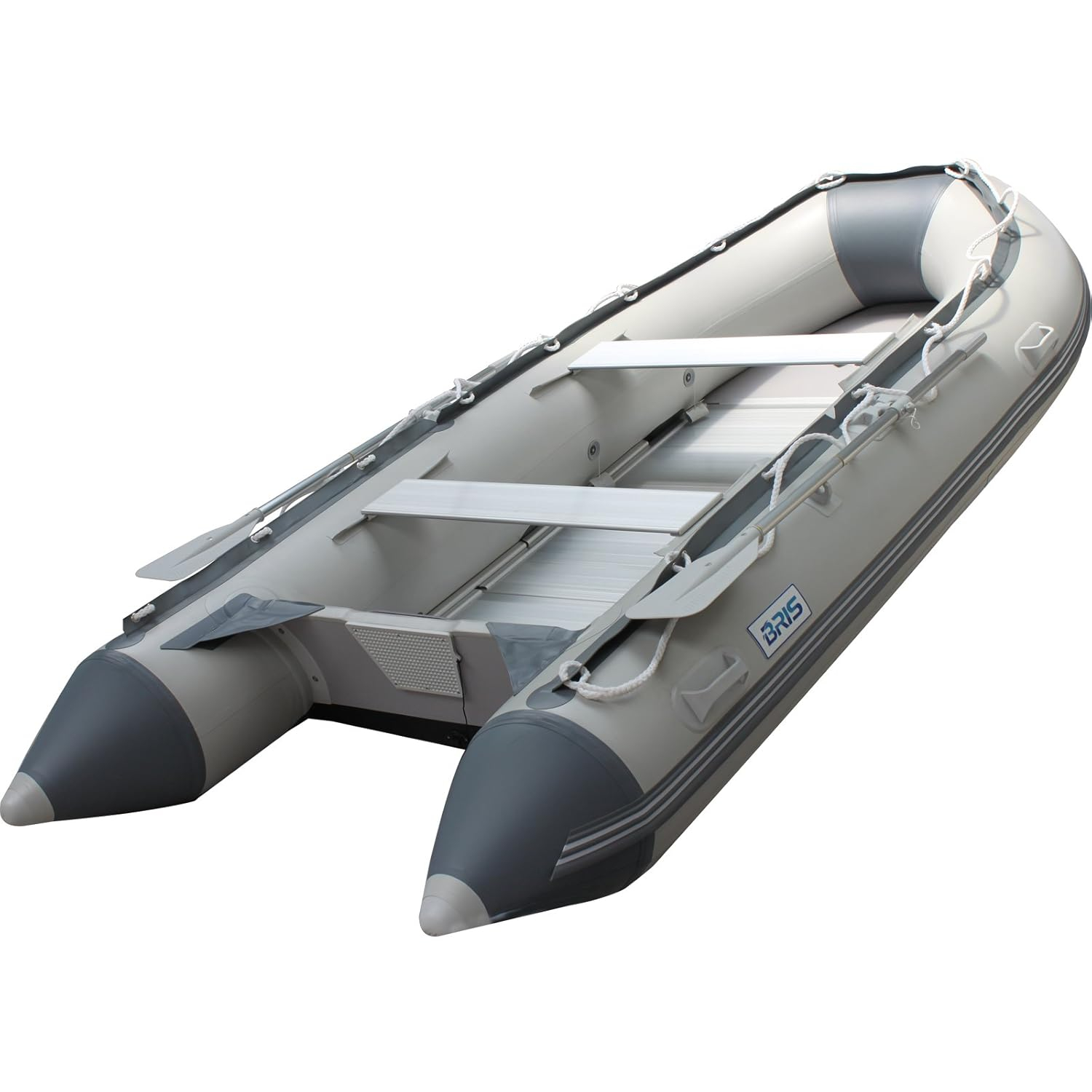 BRIS 10.8Ft Inflatable Boat Inflatable rafting Fishing Tender Pontoon