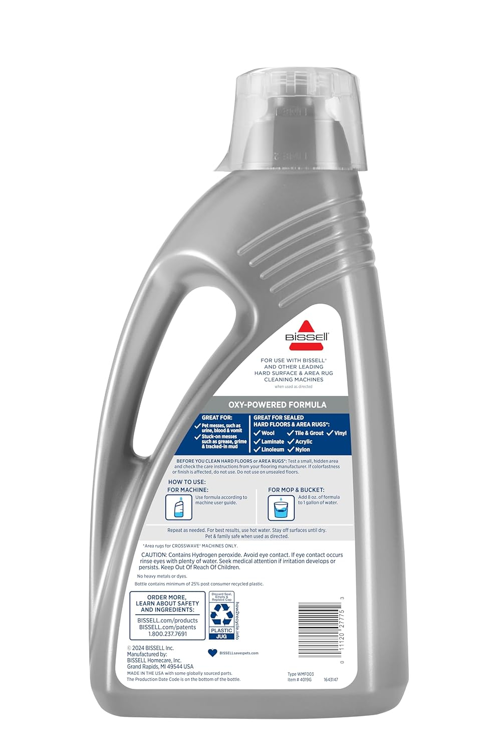 80 oz Gray Oxy Multi-Surface Cleaning Solution