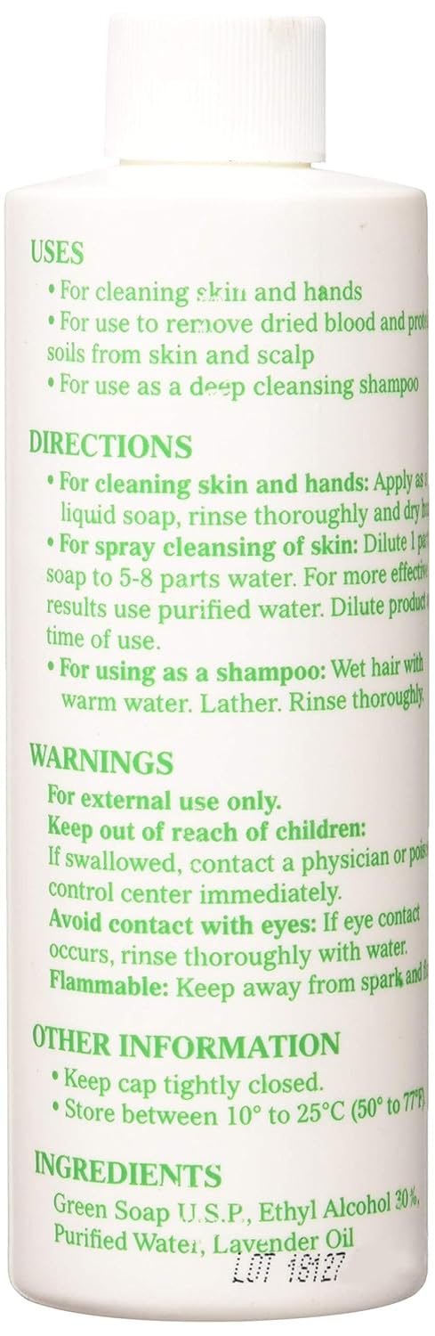 Cosco Enterprises Tincture Tattoo Green Soap, 8 oz
