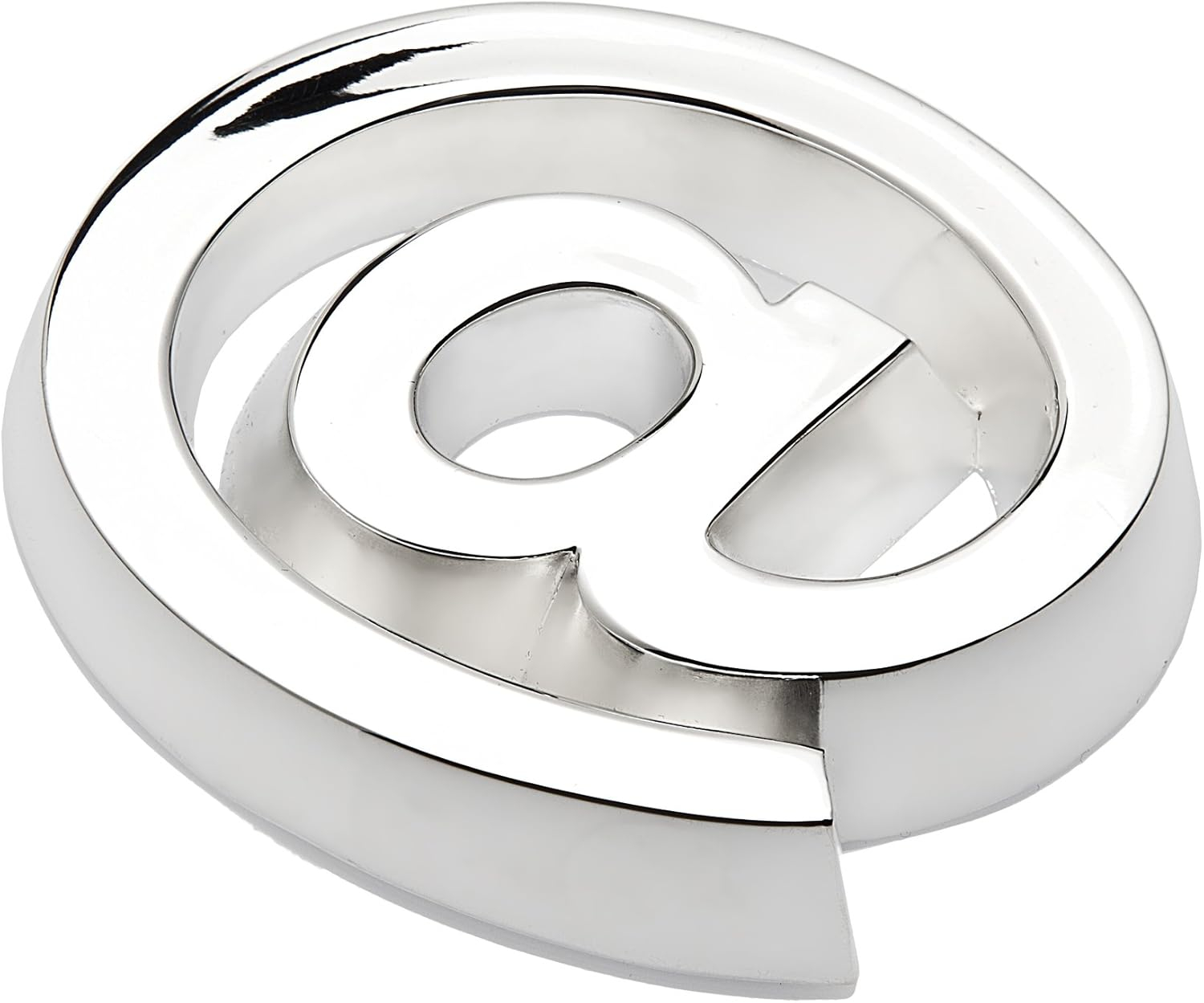 Godinger 1971 Paperweight - Computer Theme- Silver