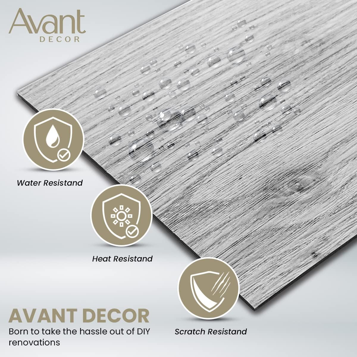 Engineered Stone Peel and Stick Field Tile