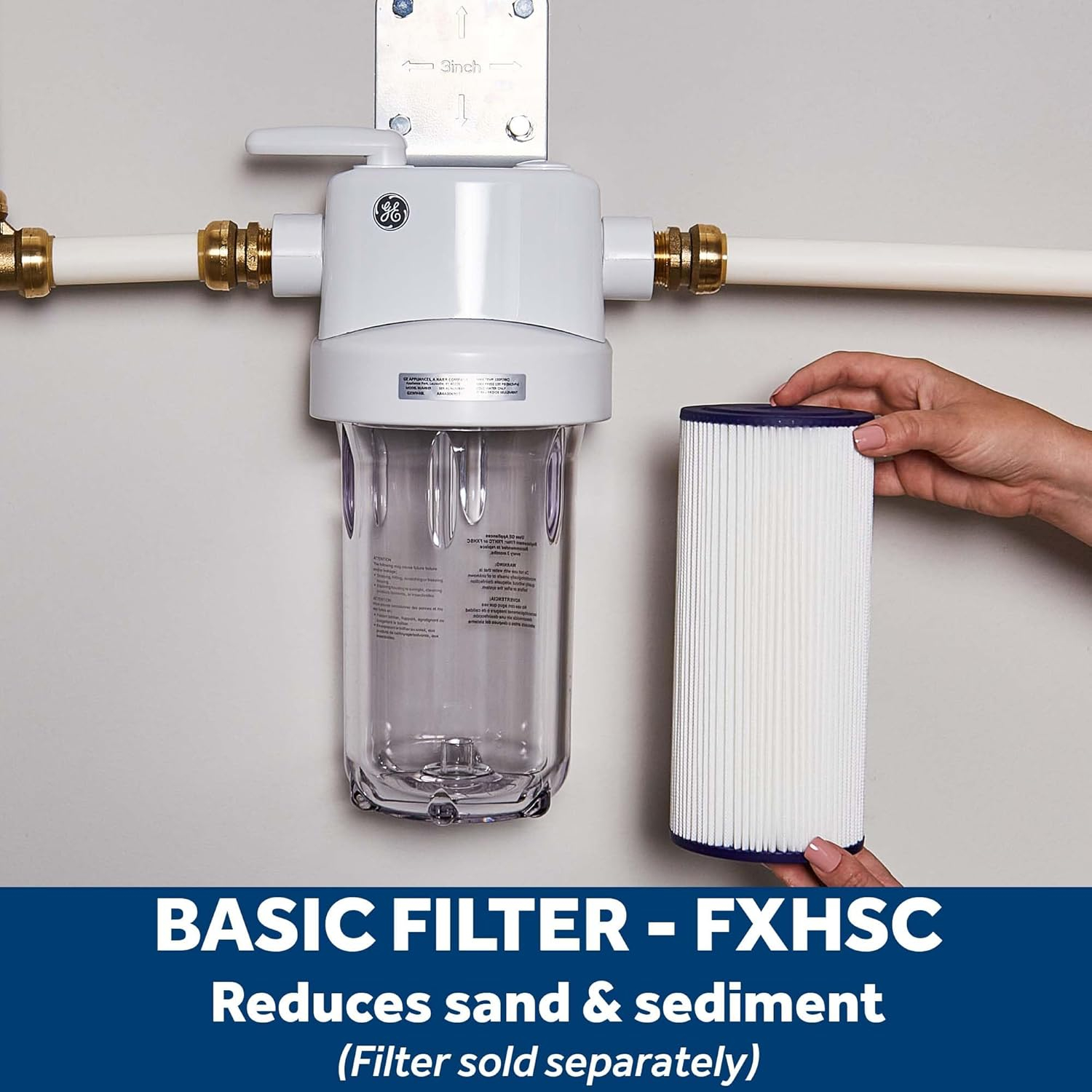 GE Appliances  Whole House  Water Filtration System