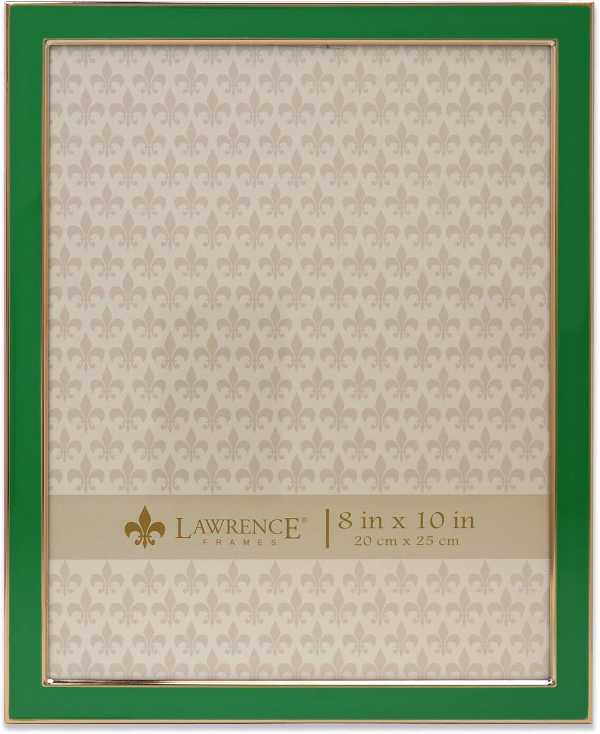 Lawrence Frames 8.78" x 10.79" Polystyrene Picture Frame, Green