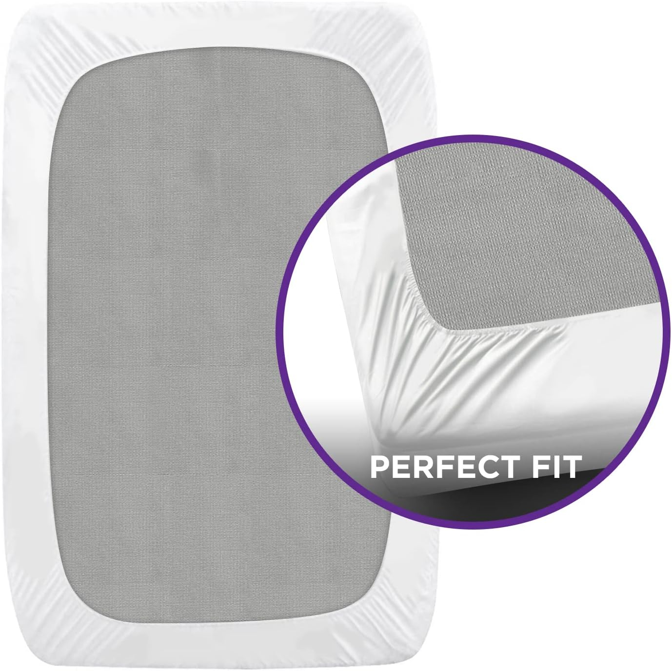 ShopBedding Plastic Hospital Bed Mattress Protector - Heavy Duty, Fitted Vinyl - Mattress Cover, Rubber Sheets for Bedwetting Adult or Child, 100% Waterproof Sheets for 36" x 80" Bed - Blissford