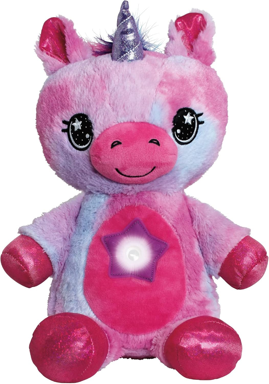 Star Belly Dream Lites Pink & Purple Unicorn, Huggable Kids Night Light, as Seen on TV