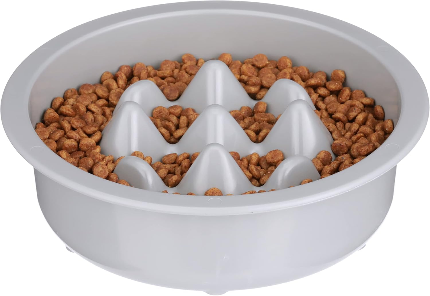 Neater Pets The Niner Slow Feed Bowl for Cats & Dogs - Slow Down Eating & Stop Bloat Vomit - 2 Cups Food Capacity