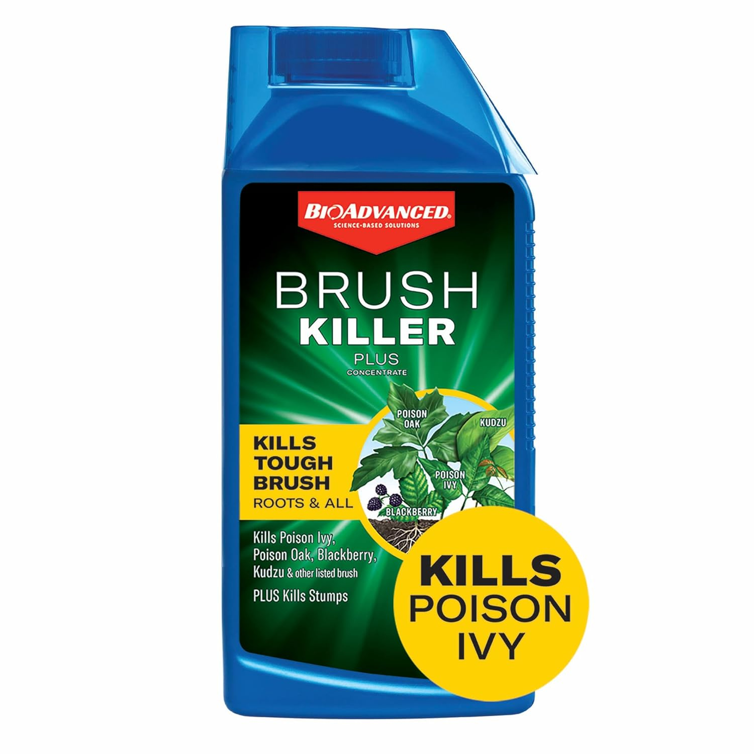 BioAdvanced Brush Killer Plus, Concentrate, 32 oz, 4,000 Sq Ft
