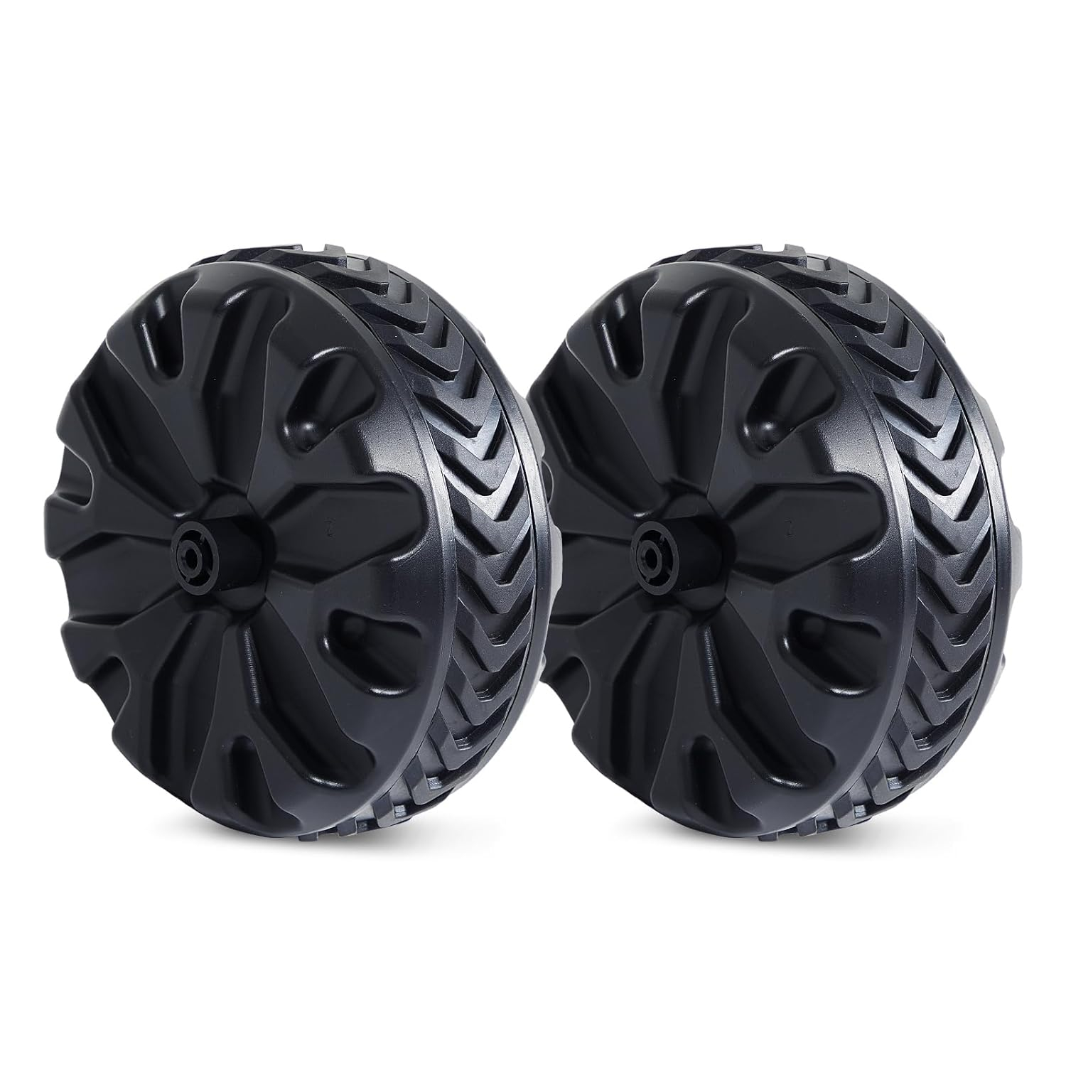 PORTAL Wagon Wheels Replacement 8" Diameter X 3.4" Wide for Utility Wagon Cart
