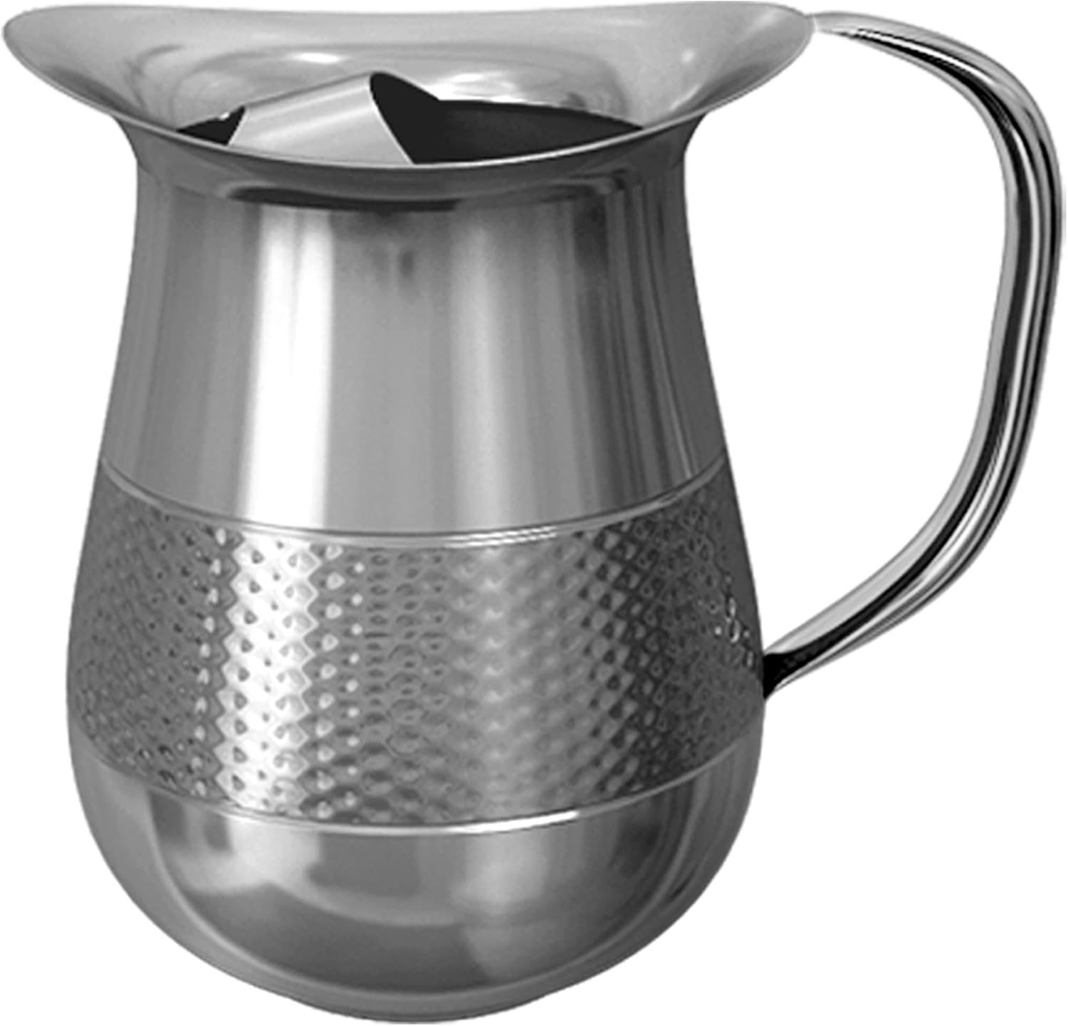NuSteel TG-WP-1H-IC Hammered Water Pitcher  1.5 ltr.  Polished