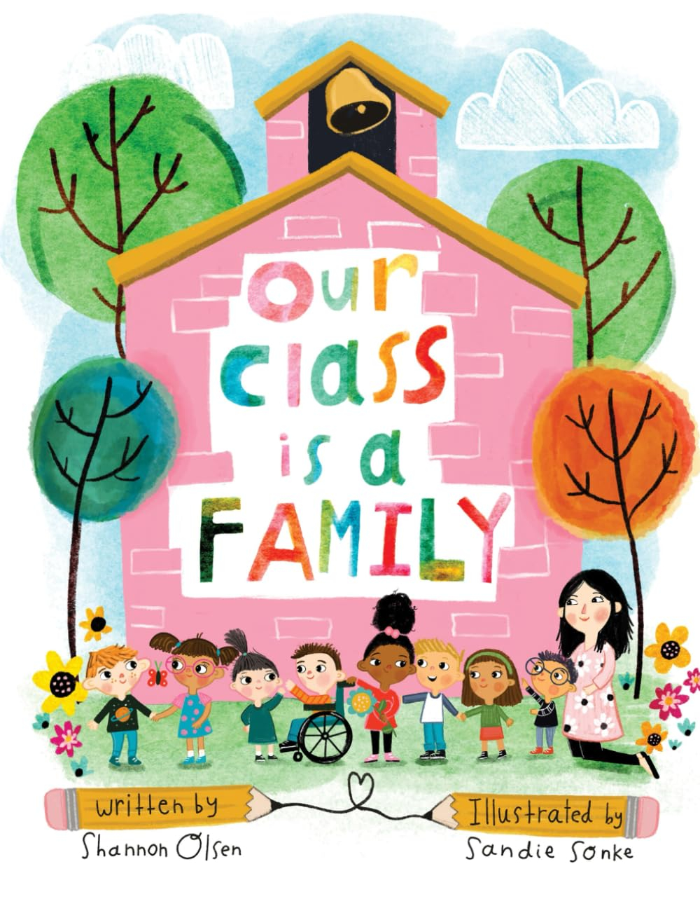 Our Class is a Family English Kids' Book