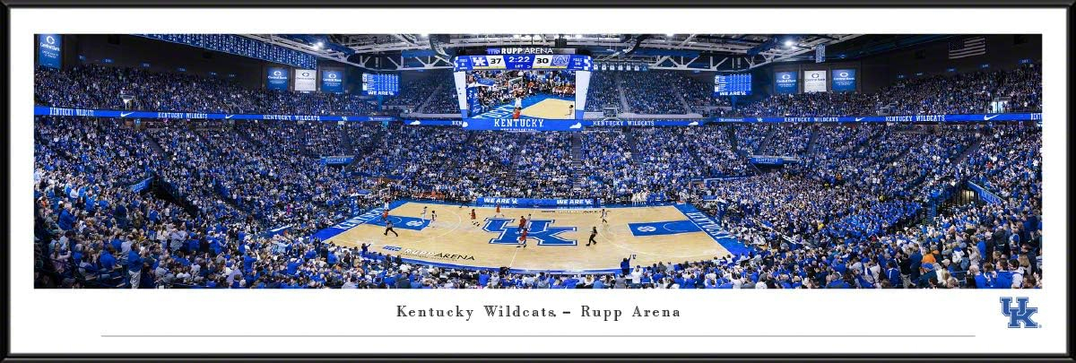 Blakeway Worldwide Panoramas, Inc NCAA Kentucky Wildcats Basketball Panoramic Print