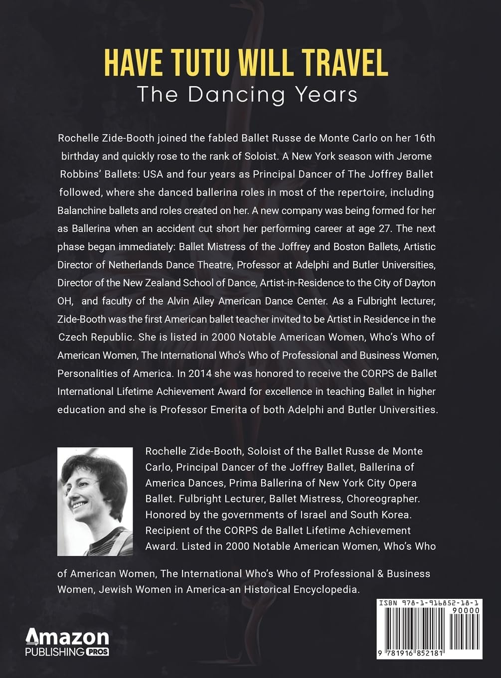 Have Tutu Will Travel: The Dancing Years Hardcover Book