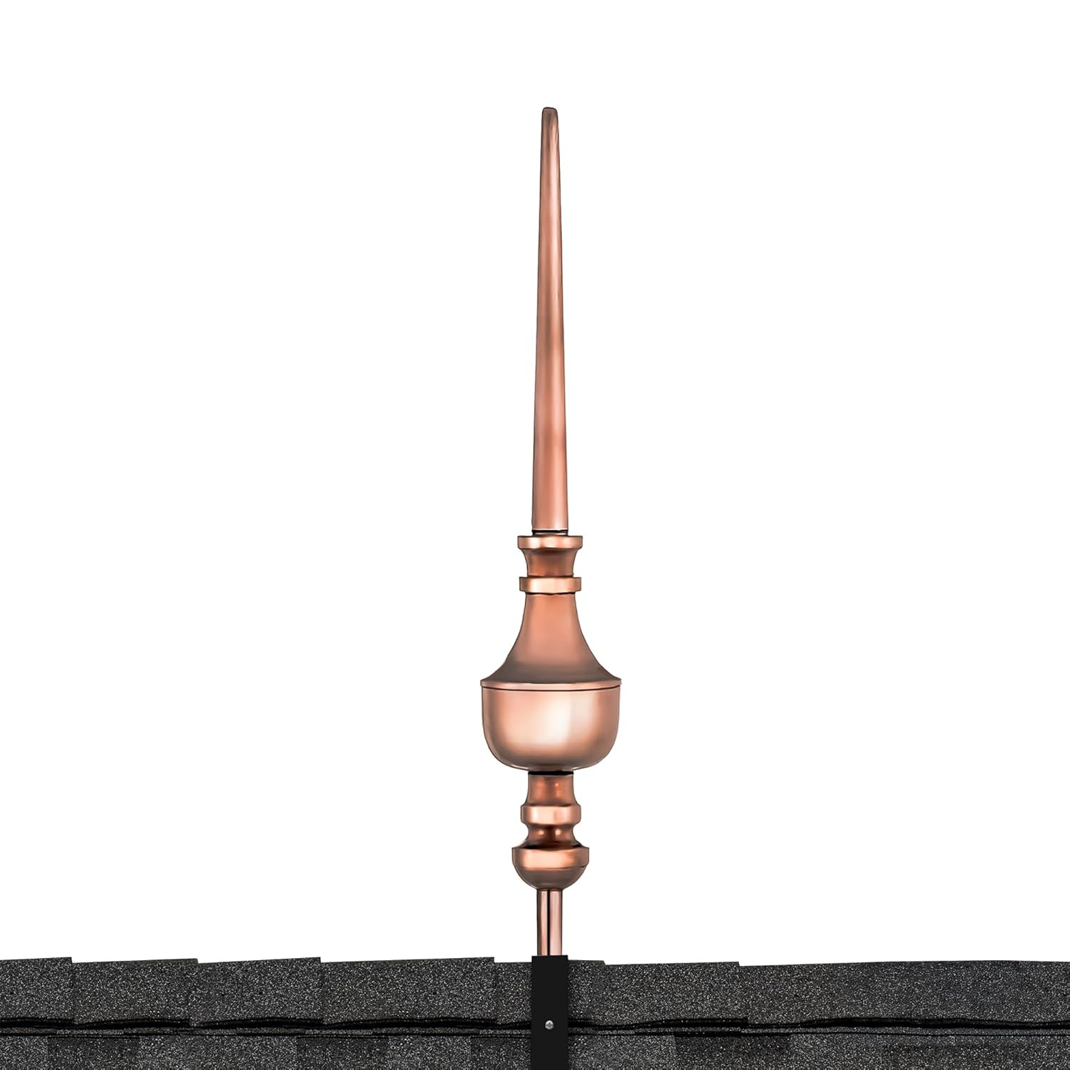 Good Directions Victoria Polished Copper Roof Finial 27 Inches Tall