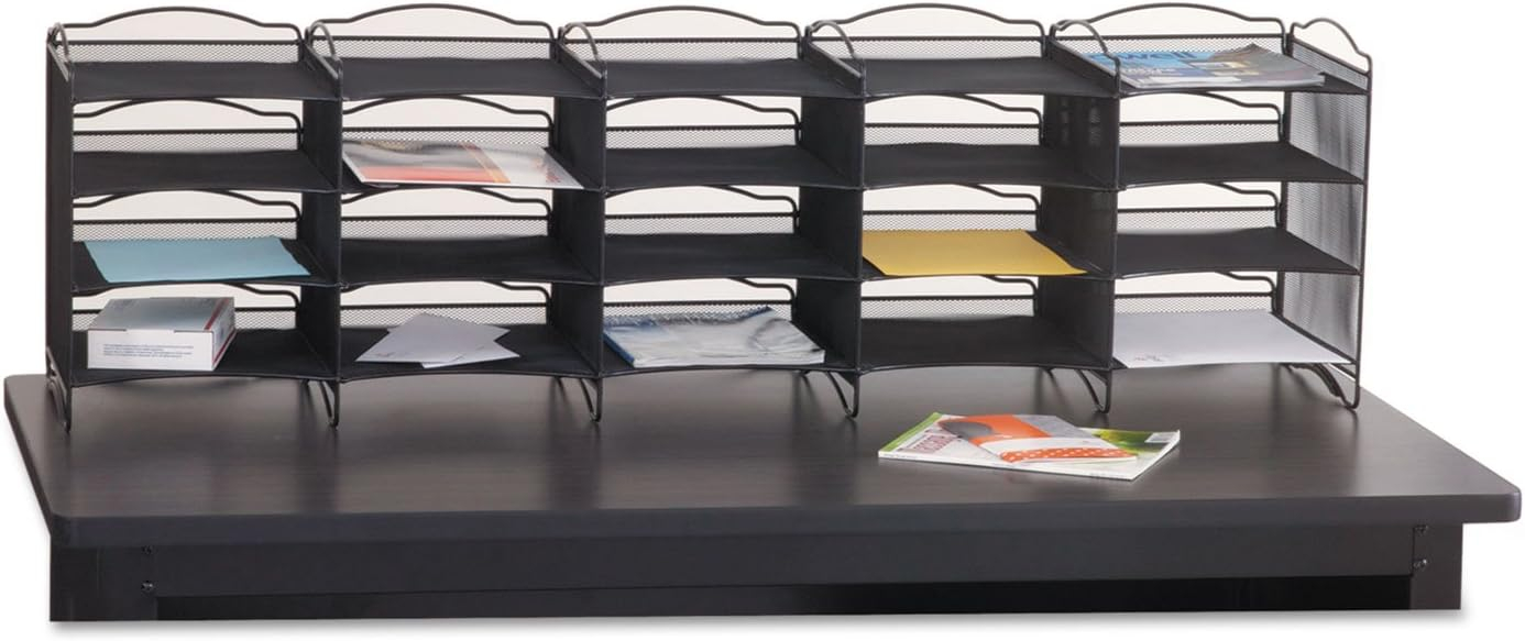 Safco Products Company Onyx 20 Compartment Organizer