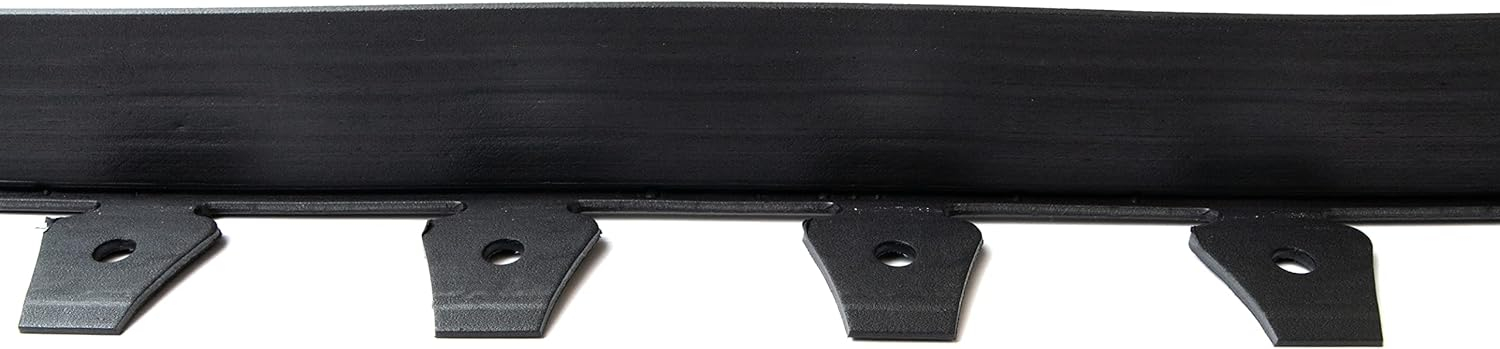 EasyFlex 2.5" Tall Wall No-Dig Landscape Edging Kit - 100 Foot, Black