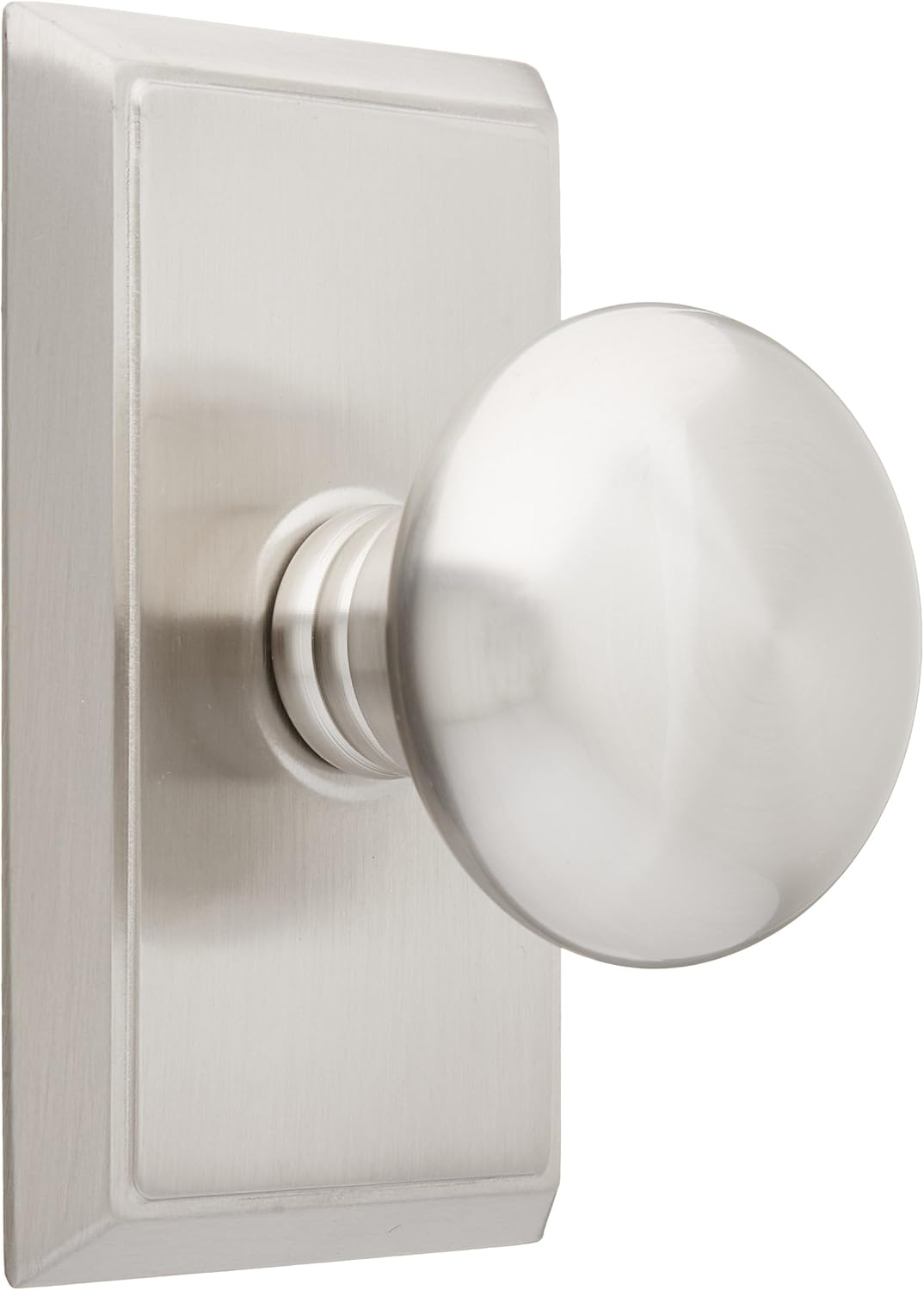 Emtek Passage Knobset w/ Rectangular Rosette and Providence Knob