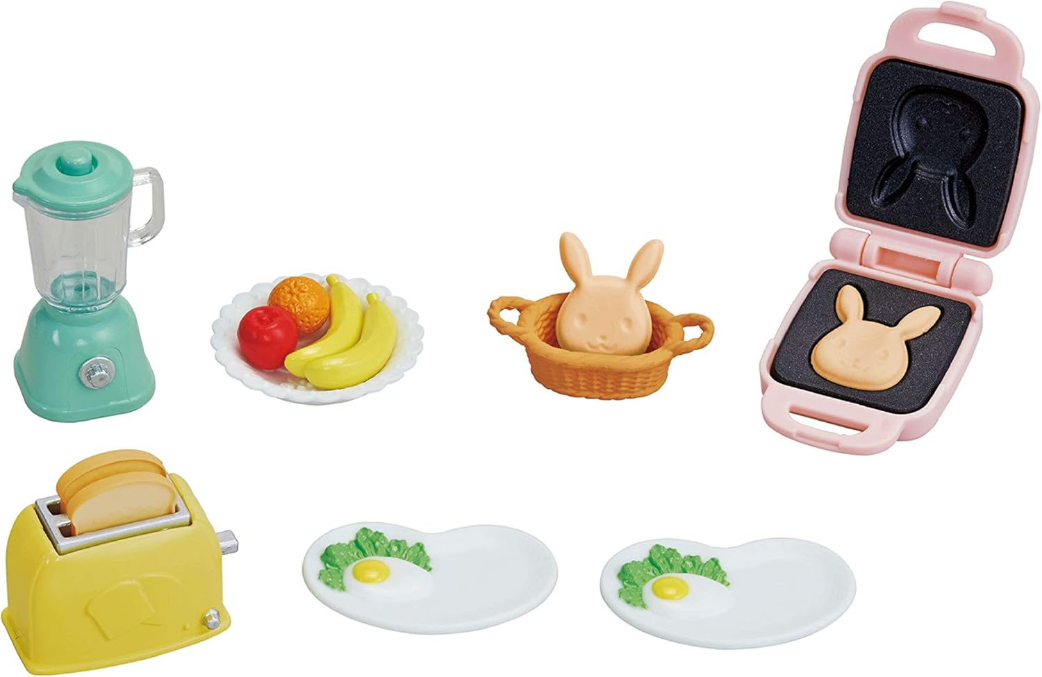 Calico Critters Breakfast Playset, Dollhouse Furniture and Accessories with "Working" Features