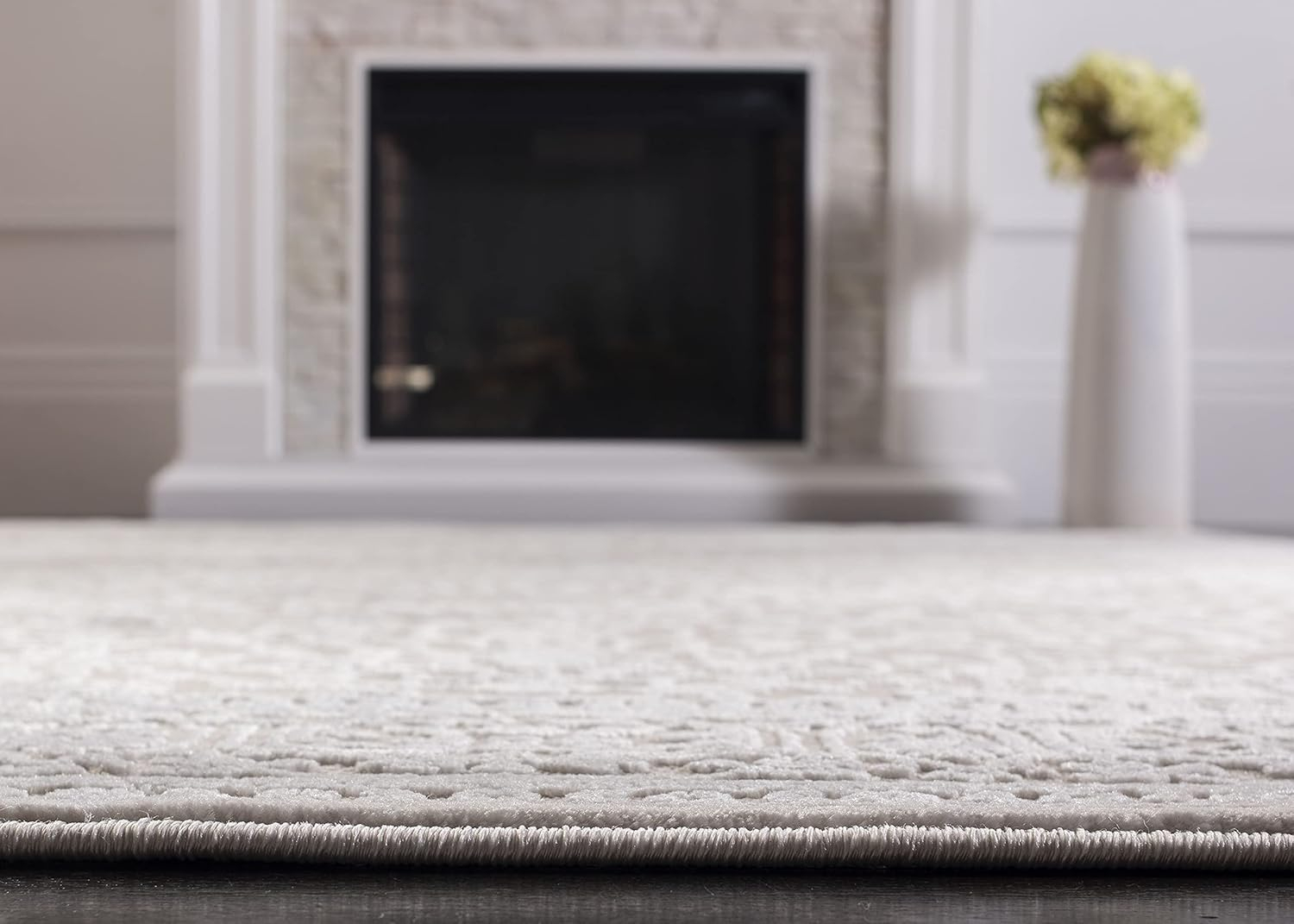 SAFAVIEH Reflection Dolkar Traditional Area Rug, Cream/Ivory, 10' x 14'