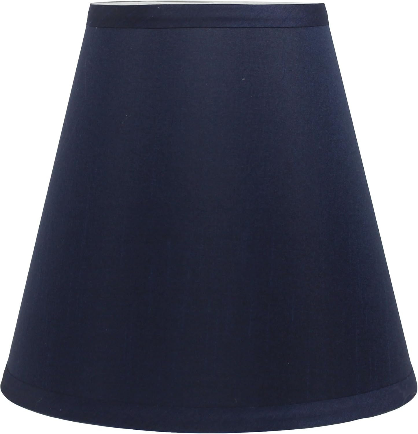 Urbanest Silk Empire Lamp Shade 5x9x8.5", Navy Blue