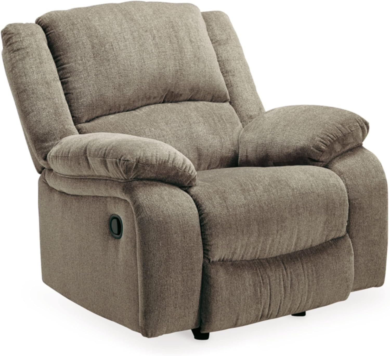 Signature Design by Ashley Draycoll Chenille Oversized Rocker Recliner Beige