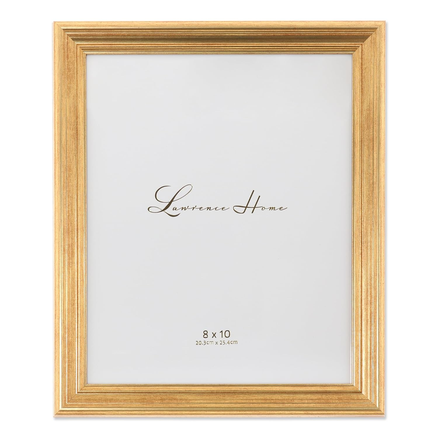 8x10 Sutter Burnished Gold Picture Frame