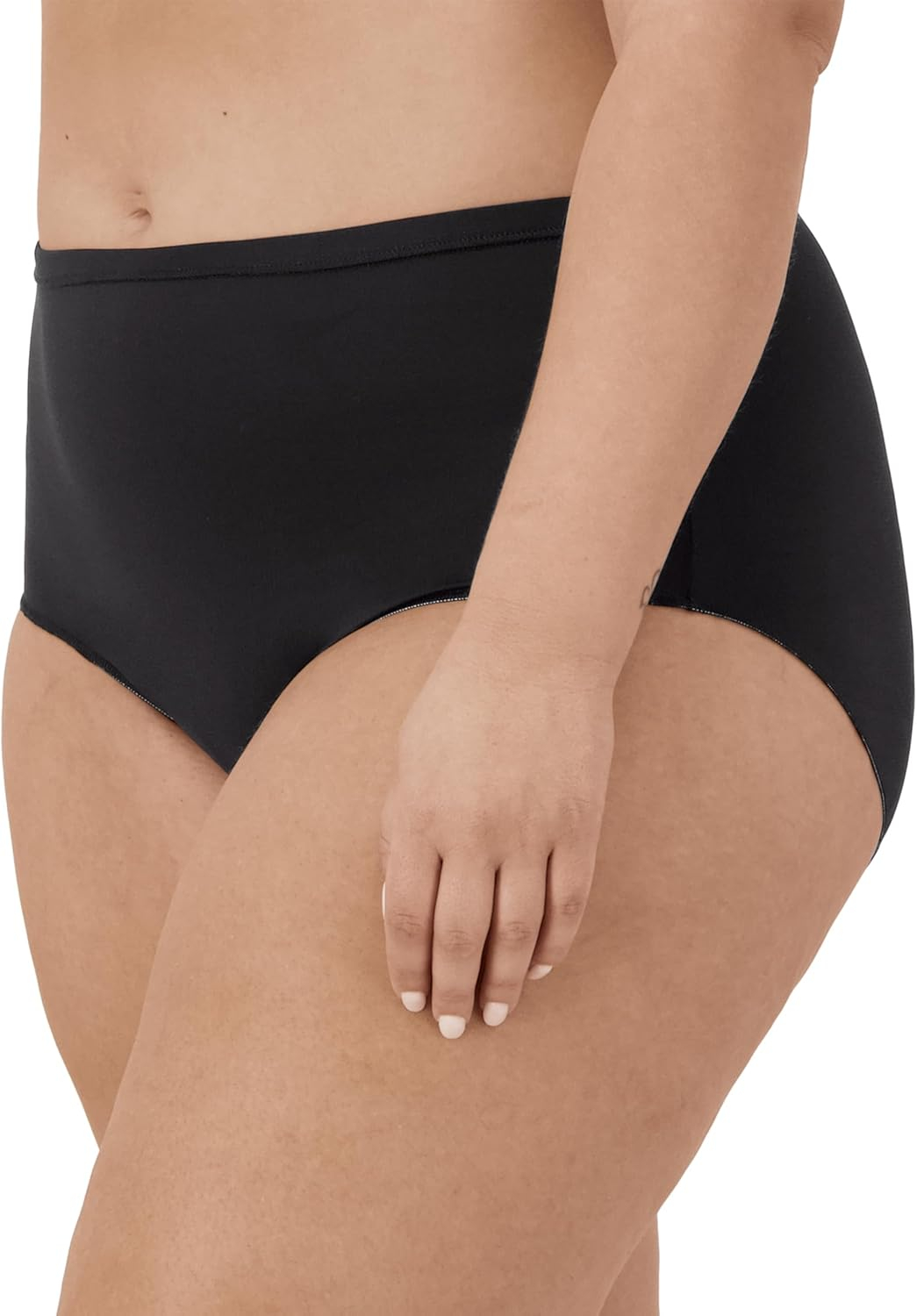 Hanes Just My Size Women's Breathable Mesh Brief Underwear, 5-Pack