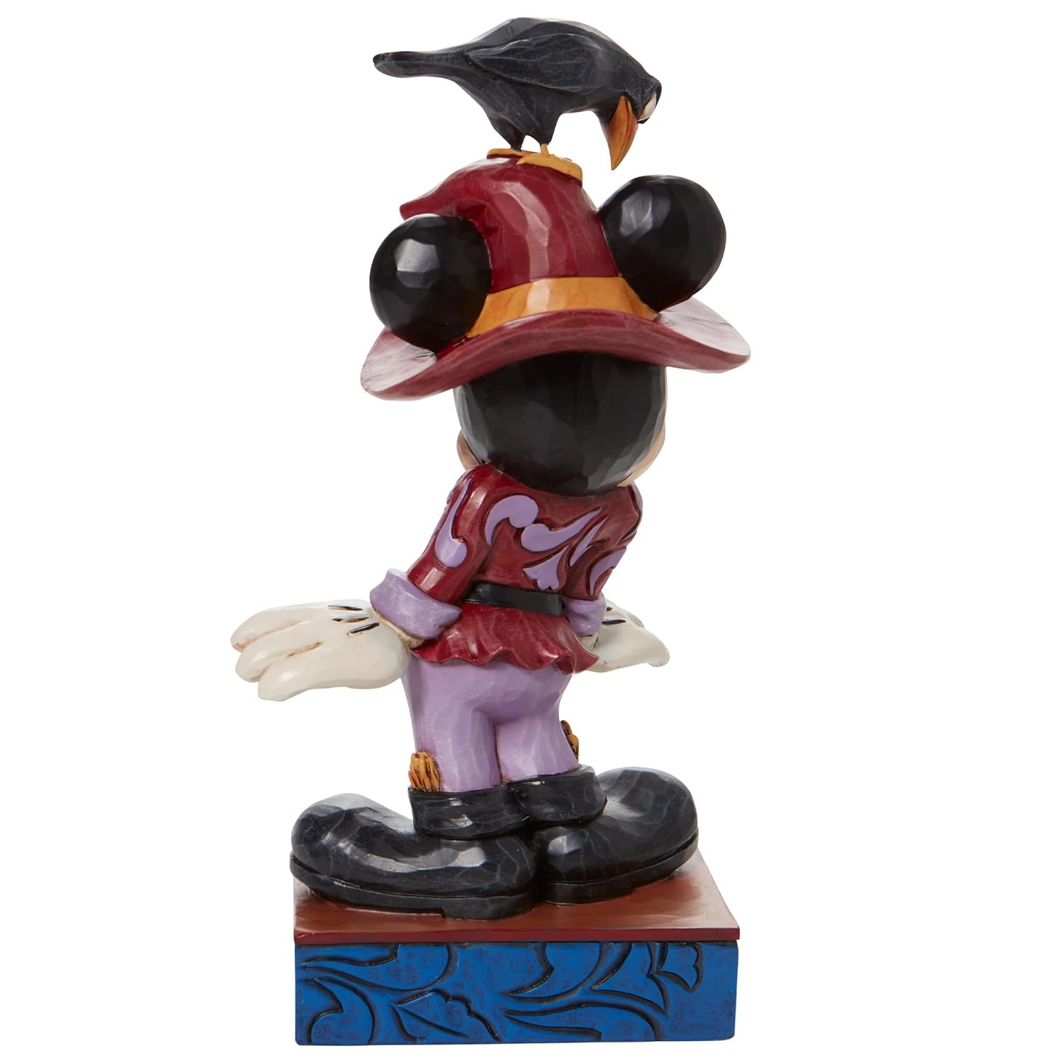 Enesco Jim Shore Disney Traditions Halloween Scarecrow Mickey Mouse Figurine, 7.625 Inch, Multicolor