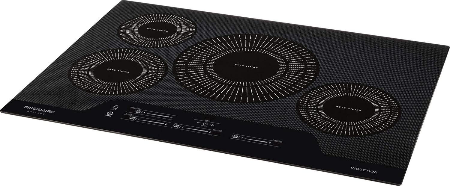 Frigidaire FGIC3066TB 30 Gallery Series Induction Cooktop with 4 Elements in Black