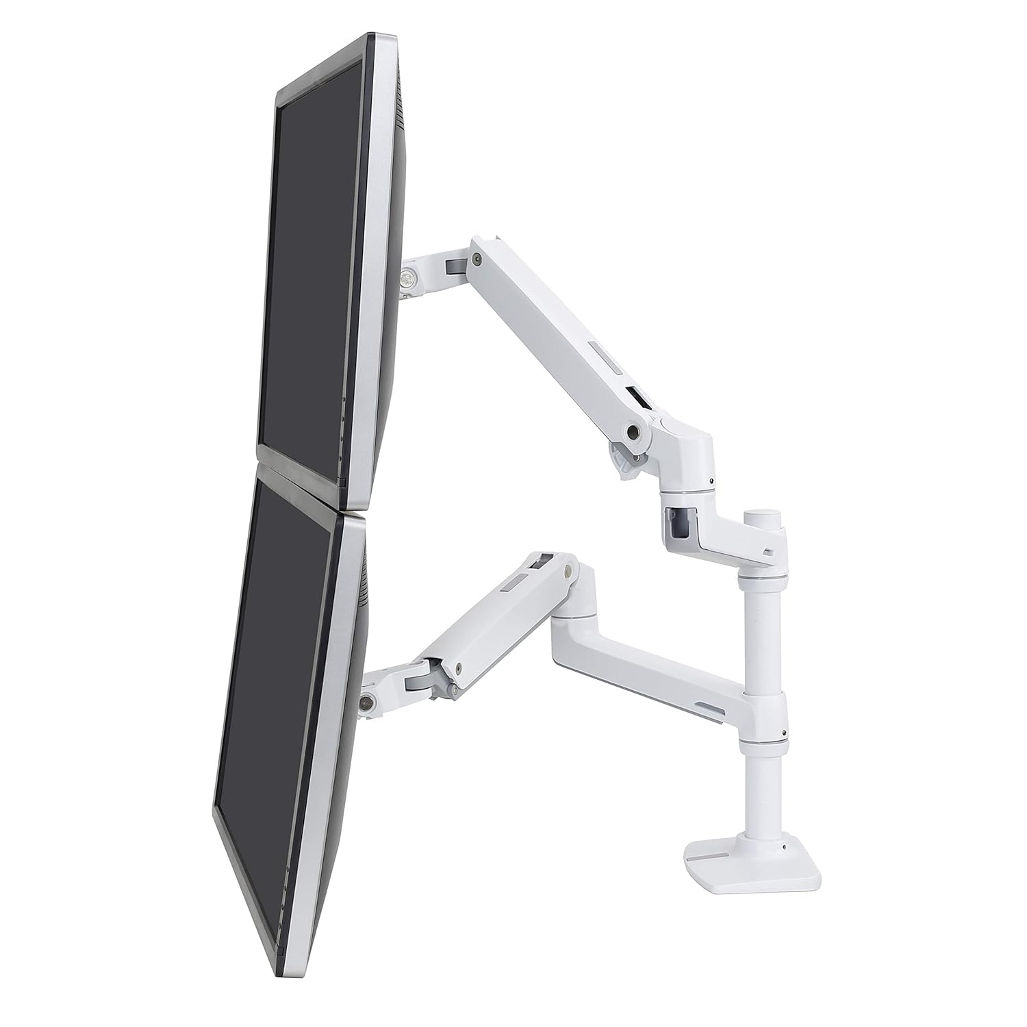 Ergotron 45-492-216 LX Dual Stacking Arm (white)