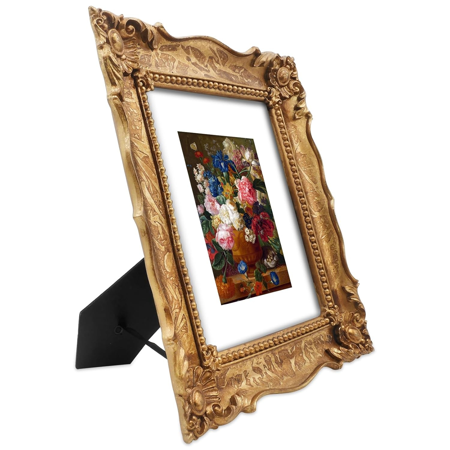 Picture Frames 8x10 for Wall and Tabletop Bronze Photo Frame, Vintage Home Decor