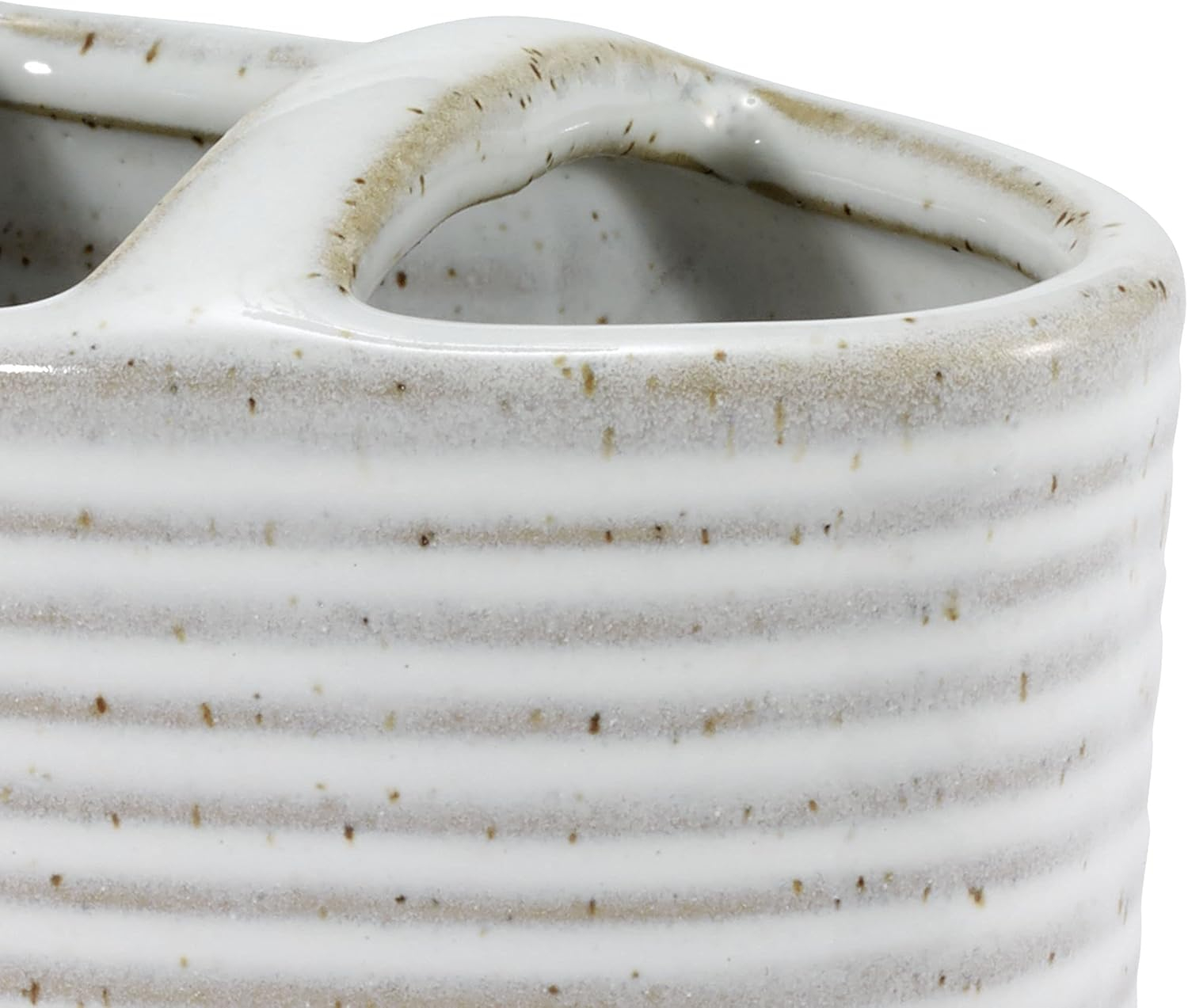 Avanti Linens - Toothbrush Holder, Guest Bathroom Essentials, Modern Home Decor (Drift Collection)