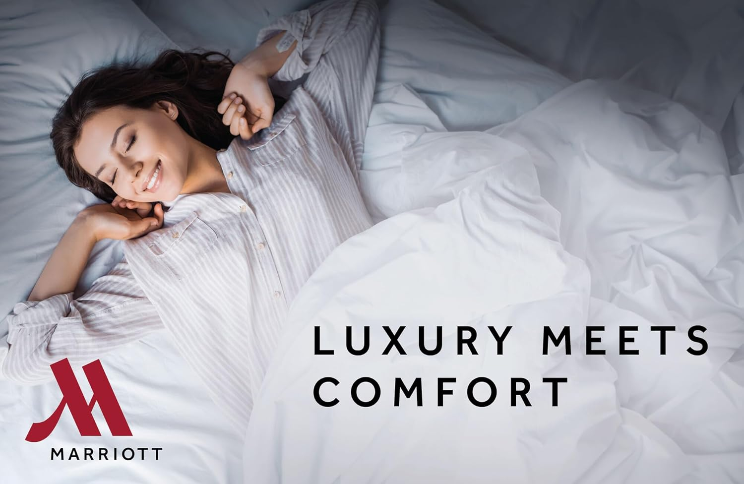 Marriott Signature Lyocell Down Pillow King Size - Hotel Collection Plush Bedding for Cool & Restful Sleep - Breathable, Hypoallergenic, Machine Washable