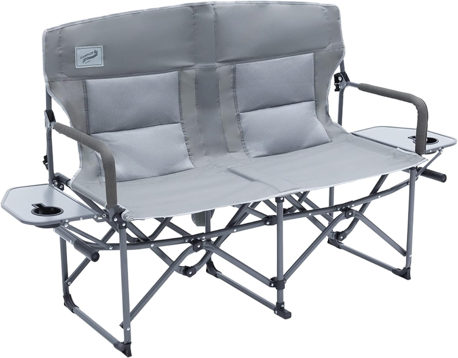Camphor Designs Oversized Double Portable Folding Director’s Loveseat