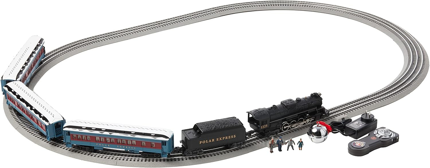 Lionel Polar Express Electric O Gauge Train Set with Remote and Bluetooth 5.0 Capability
