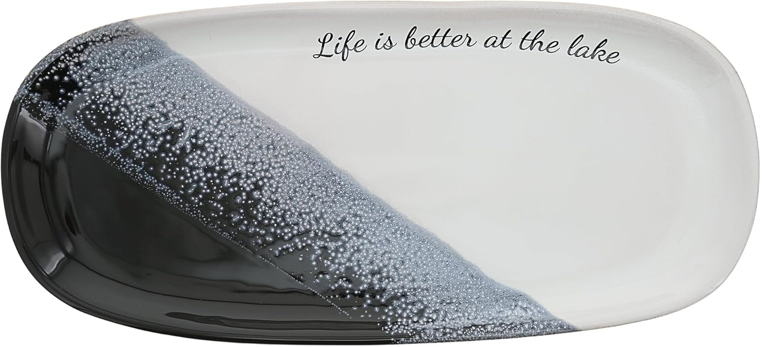 Pavilion Gift Company - Lake - 12.5" Serving Tray