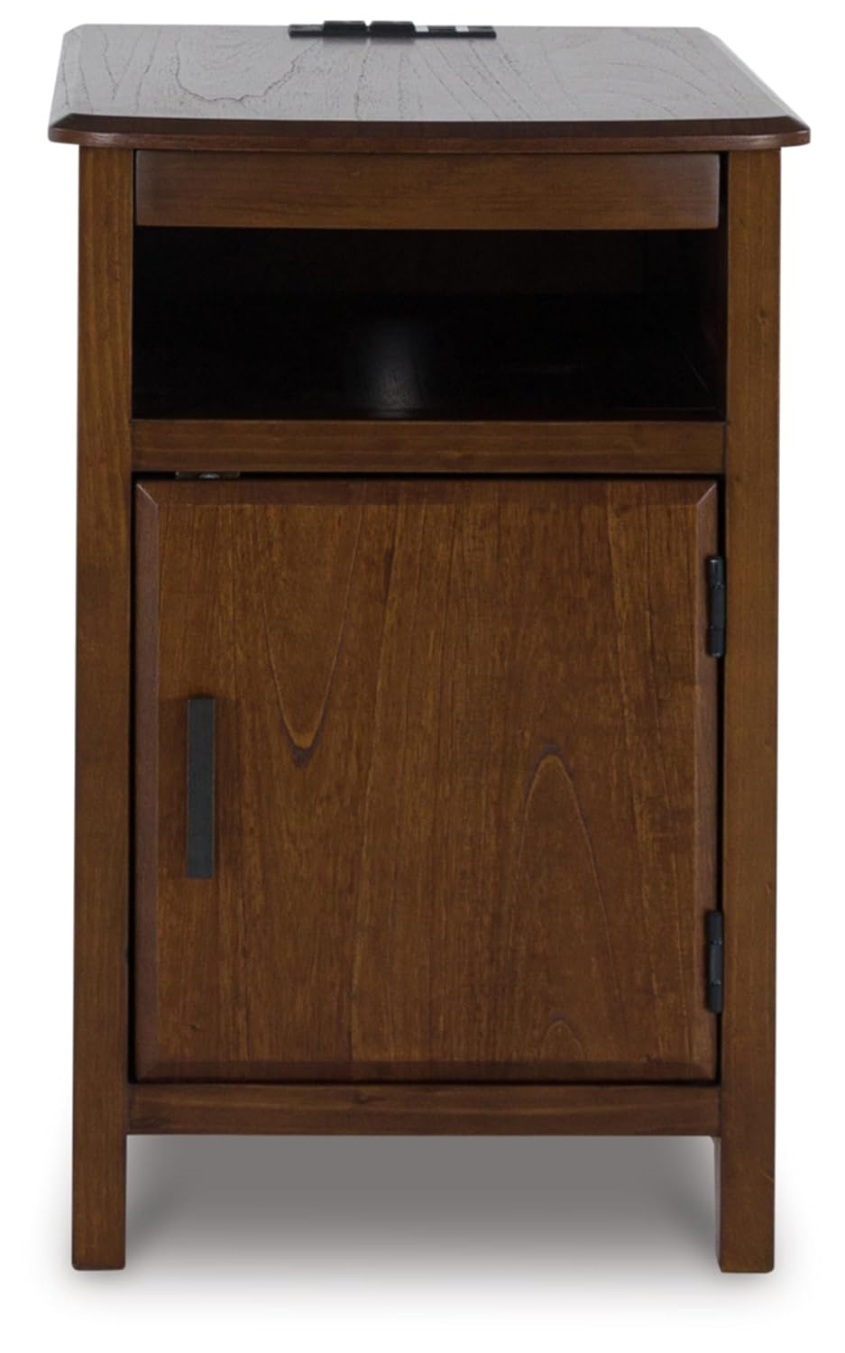 Signature Design by Ashley Casual Devonsted Chairside End Table  Brown