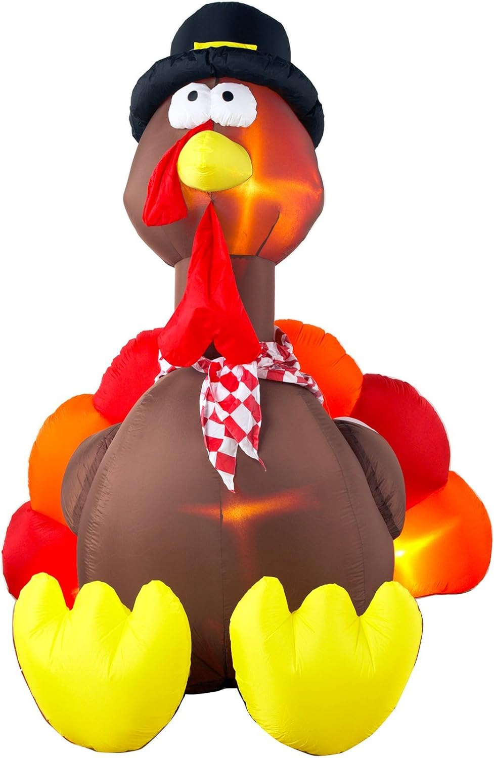 Gemmy Industries Airblown Turkey Thanksgiving Decoration