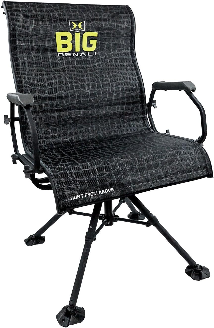 HAWK Big Denali Luxury Blind Chair for Camping, Hunting, and Fishing