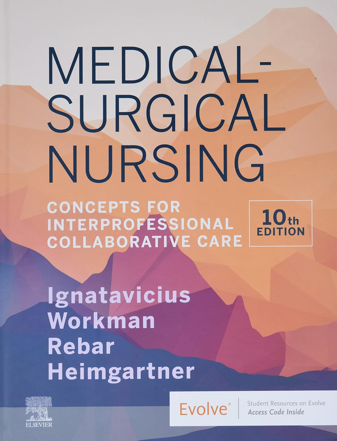 Medical-Surgical Nursing Hardcover Book for Interprofessional Collaborative Care