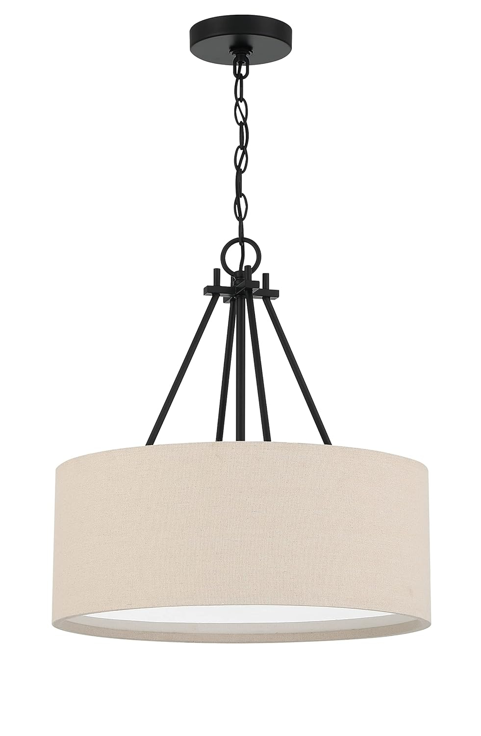 Craftmade Lighting Duke 3 - Light Pendant in  Flat Black